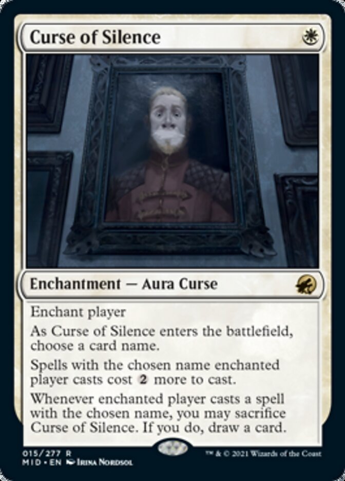 Curse of Silence [Innistrad: Midnight Hunt] | Kessel Run Games Inc. 