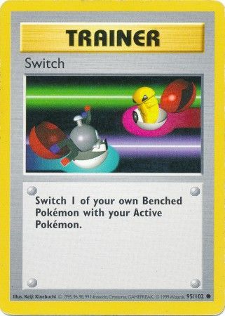Switch (95/102) [Base Set Shadowless Unlimited] | Kessel Run Games Inc. 