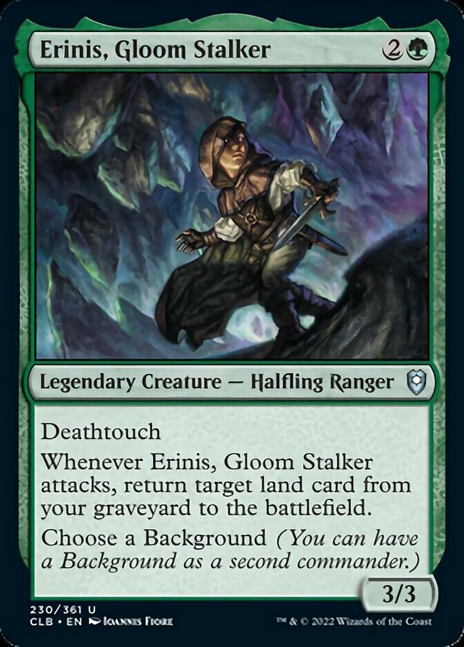 Erinis, Gloom Stalker [Commander Legends: Battle for Baldur's Gate] | Kessel Run Games Inc. 