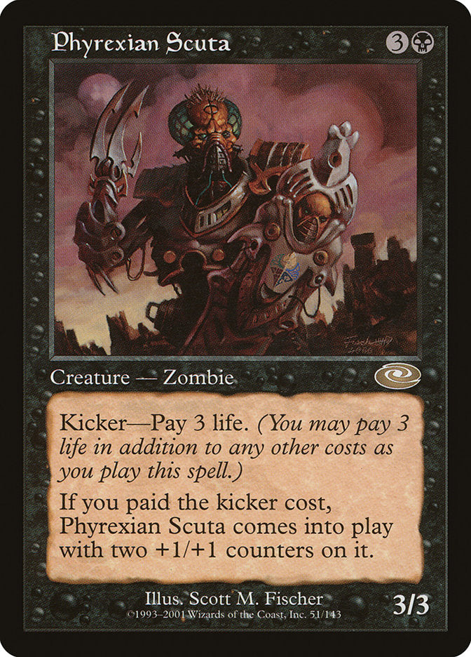 Phyrexian Scuta [Planeshift] | Kessel Run Games Inc. 