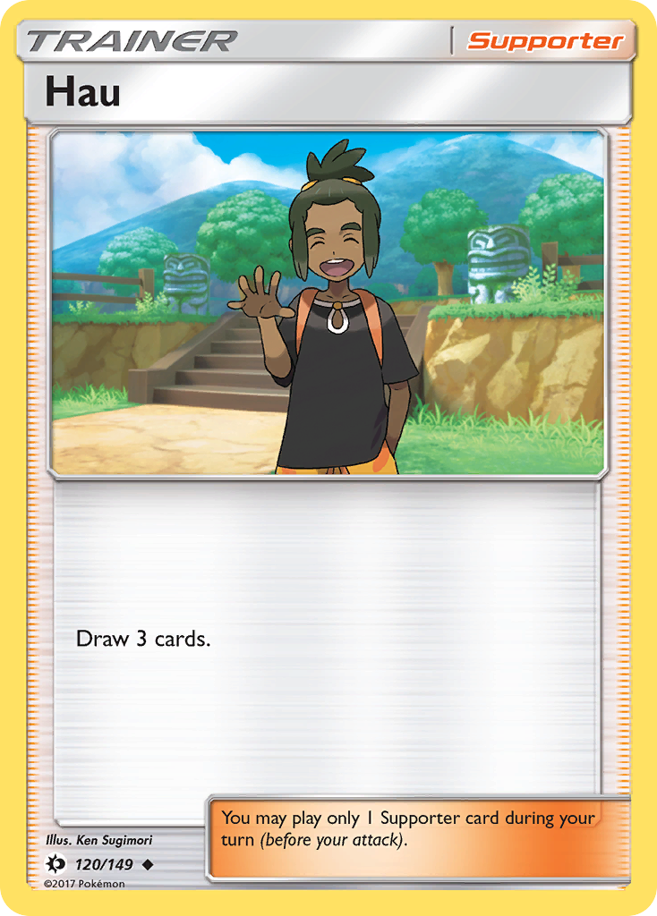 Hau (120/149) [Sun & Moon: Base Set] | Kessel Run Games Inc. 