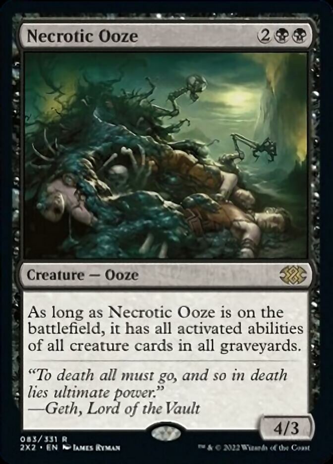 Necrotic Ooze [Double Masters 2022] | Kessel Run Games Inc. 