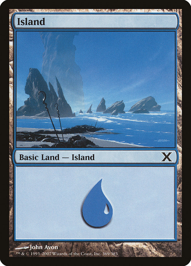 Island (369) [Tenth Edition] | Kessel Run Games Inc. 