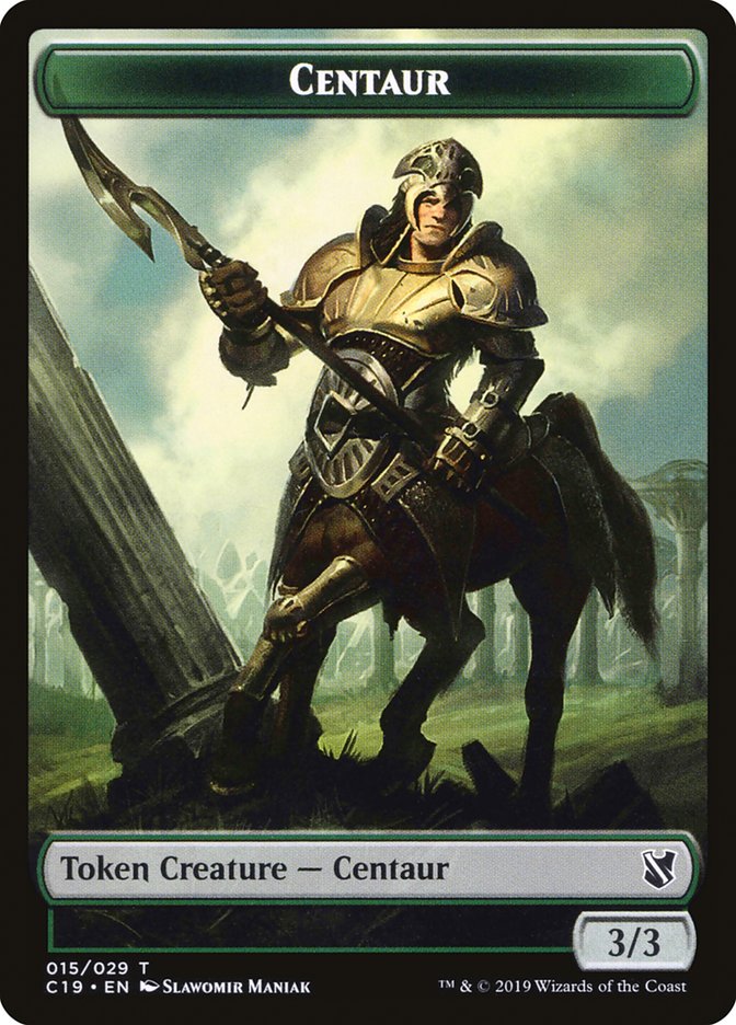Centaur Token [Commander 2019 Tokens] | Kessel Run Games Inc. 