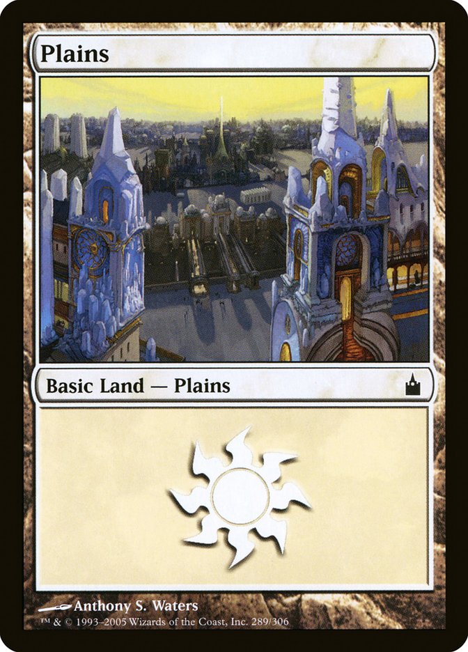 Plains (289) [Ravnica: City of Guilds] | Kessel Run Games Inc. 