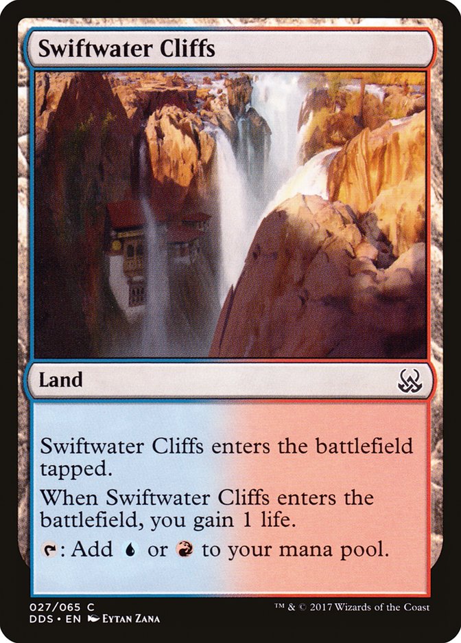 Swiftwater Cliffs [Duel Decks: Mind vs. Might] | Kessel Run Games Inc. 