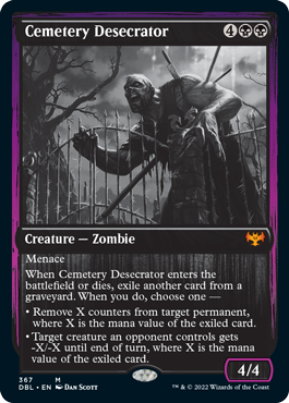Cemetery Desecrator [Innistrad: Double Feature] | Kessel Run Games Inc. 