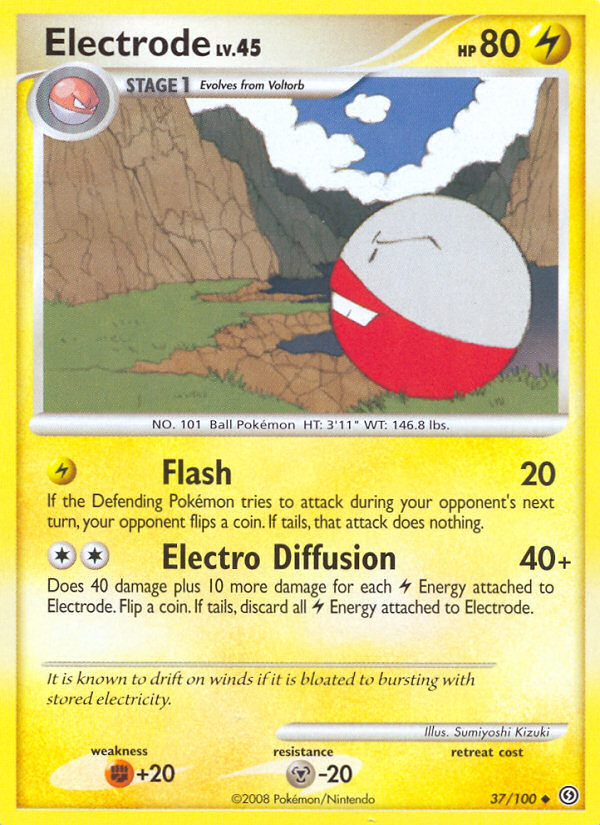 Electrode (37/100) [Diamond & Pearl: Stormfront] | Kessel Run Games Inc. 