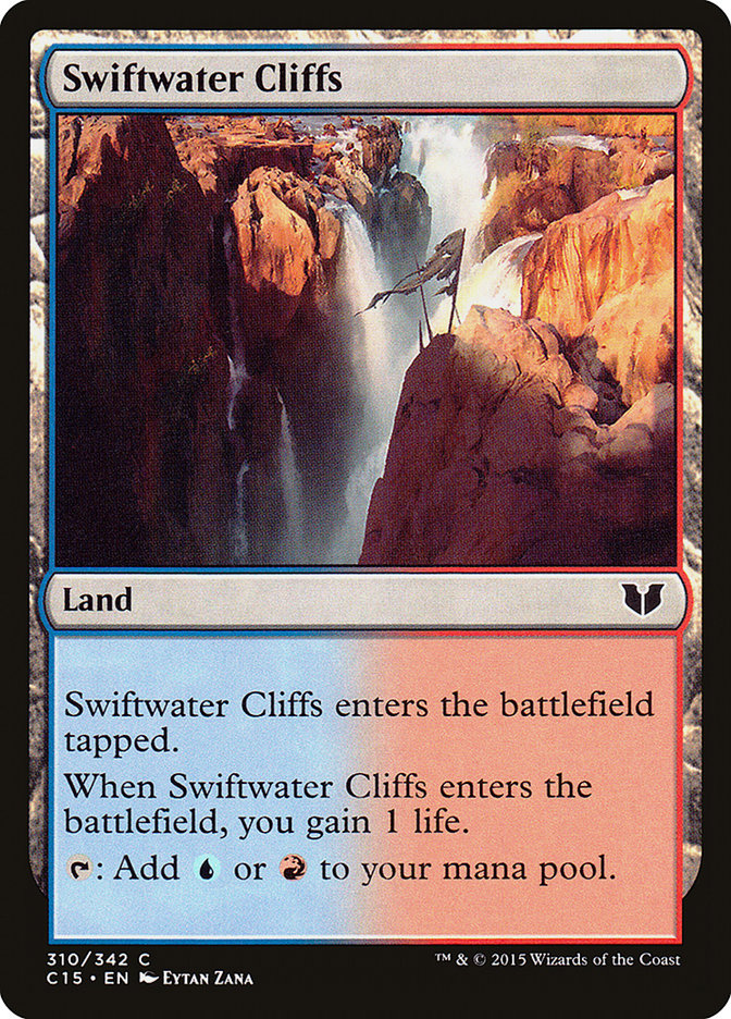 Swiftwater Cliffs [Commander 2015] | Kessel Run Games Inc. 