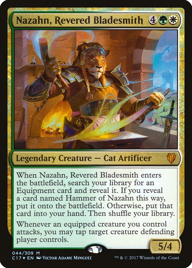 Nazahn, Revered Bladesmith [Commander 2017] | Kessel Run Games Inc. 