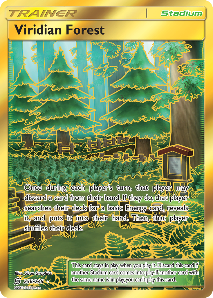 Viridian Forest (256/236) [Sun & Moon: Unified Minds] | Kessel Run Games Inc. 