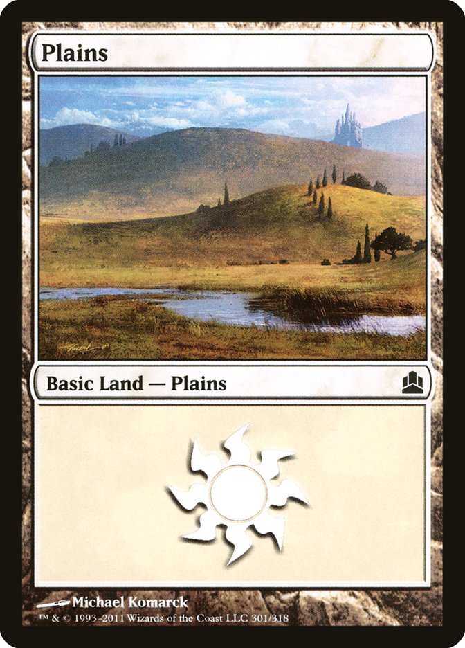 Plains (301) [Commander 2011] | Kessel Run Games Inc. 