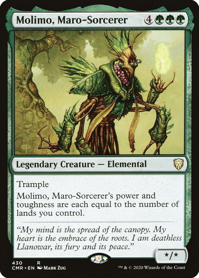 Molimo, Maro-Sorcerer [Commander Legends] | Kessel Run Games Inc. 