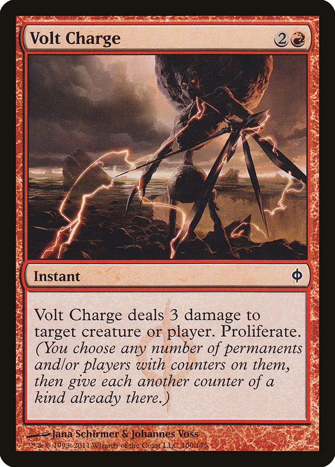 Volt Charge [New Phyrexia] | Kessel Run Games Inc. 