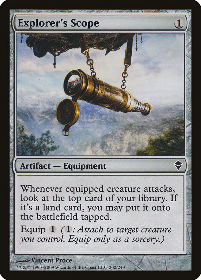 Explorer's Scope [Zendikar] | Kessel Run Games Inc. 