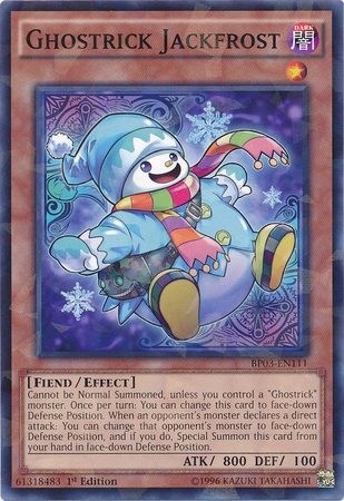 Ghostrick Jackfrost [BP03-EN111] Shatterfoil Rare | Kessel Run Games Inc. 