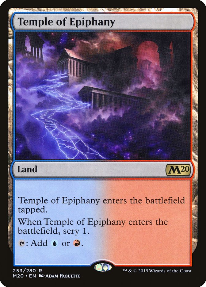 Temple of Epiphany [Core Set 2020] | Kessel Run Games Inc. 