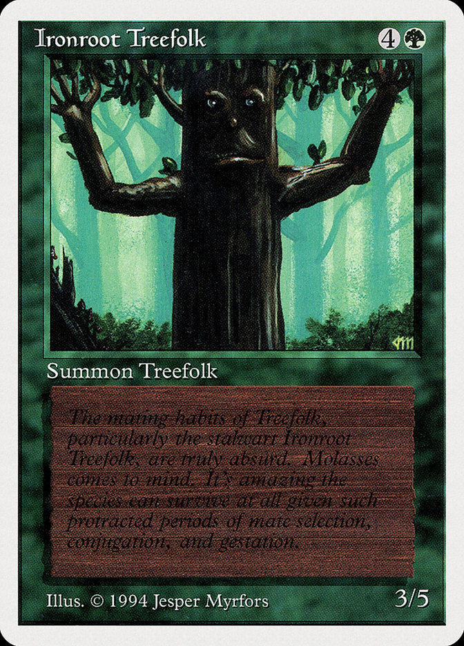 Ironroot Treefolk [Summer Magic / Edgar] | Kessel Run Games Inc. 
