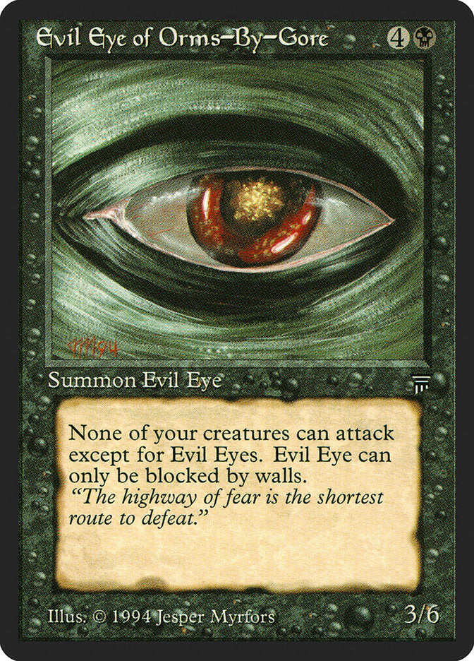 Evil Eye of Orms-by-Gore [Legends] | Kessel Run Games Inc. 