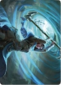 Sea Gate Stormcaller Art Card [Zendikar Rising Art Series] | Kessel Run Games Inc. 