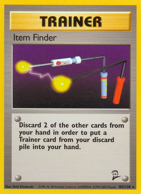Item Finder (103/130) [Base Set 2] | Kessel Run Games Inc. 