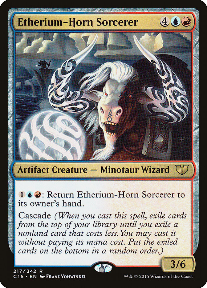 Etherium-Horn Sorcerer [Commander 2015] | Kessel Run Games Inc. 