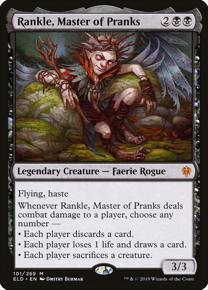 Rankle, Master of Pranks [Throne of Eldraine] | Kessel Run Games Inc. 
