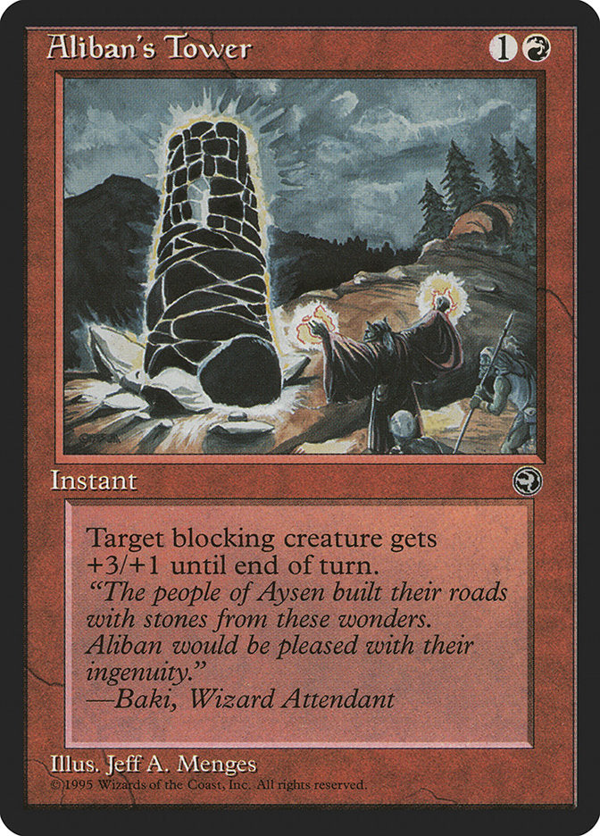 Aliban's Tower (Baki Flavor Text) [Homelands] | Kessel Run Games Inc. 