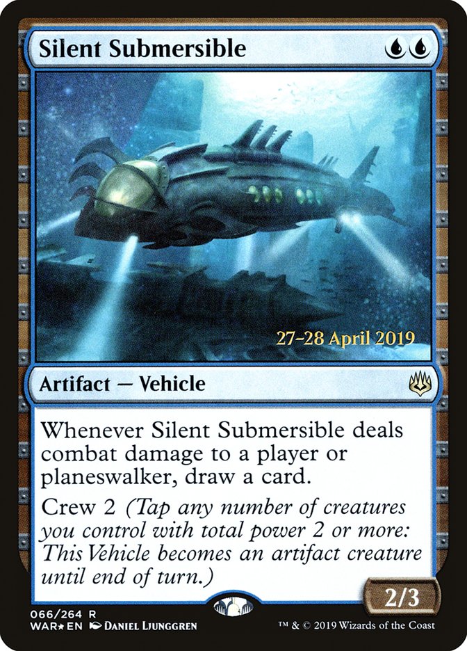 Silent Submersible [War of the Spark Prerelease Promos] | Kessel Run Games Inc. 