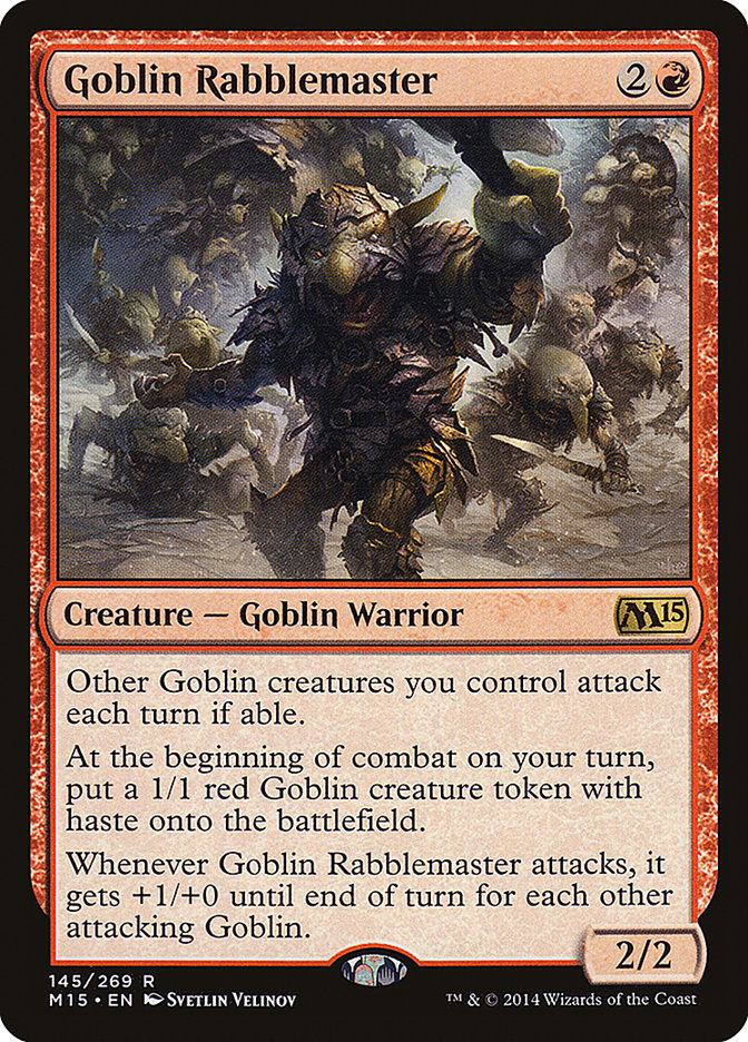 Goblin Rabblemaster [Magic 2015] | Kessel Run Games Inc. 