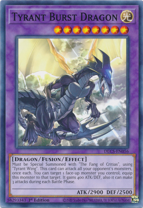 Tyrant Burst Dragon [DLCS-EN056] Common | Kessel Run Games Inc. 