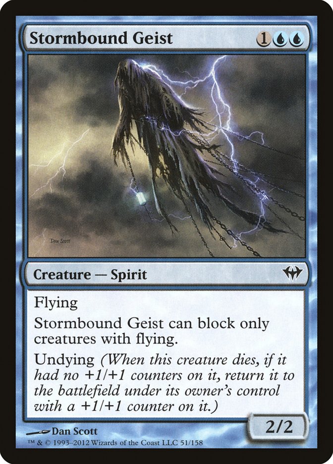 Stormbound Geist [Dark Ascension] | Kessel Run Games Inc. 