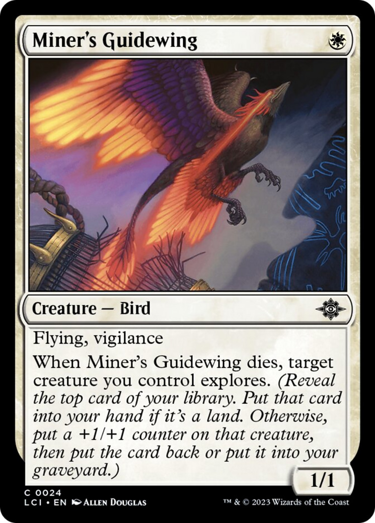 Miner's Guidewing [The Lost Caverns of Ixalan] | Kessel Run Games Inc. 
