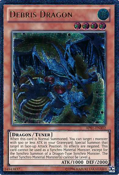 Debris Dragon [AP01-EN002] Ultimate Rare | Kessel Run Games Inc. 