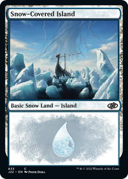 Snow-Covered Island [Jumpstart 2022] | Kessel Run Games Inc. 