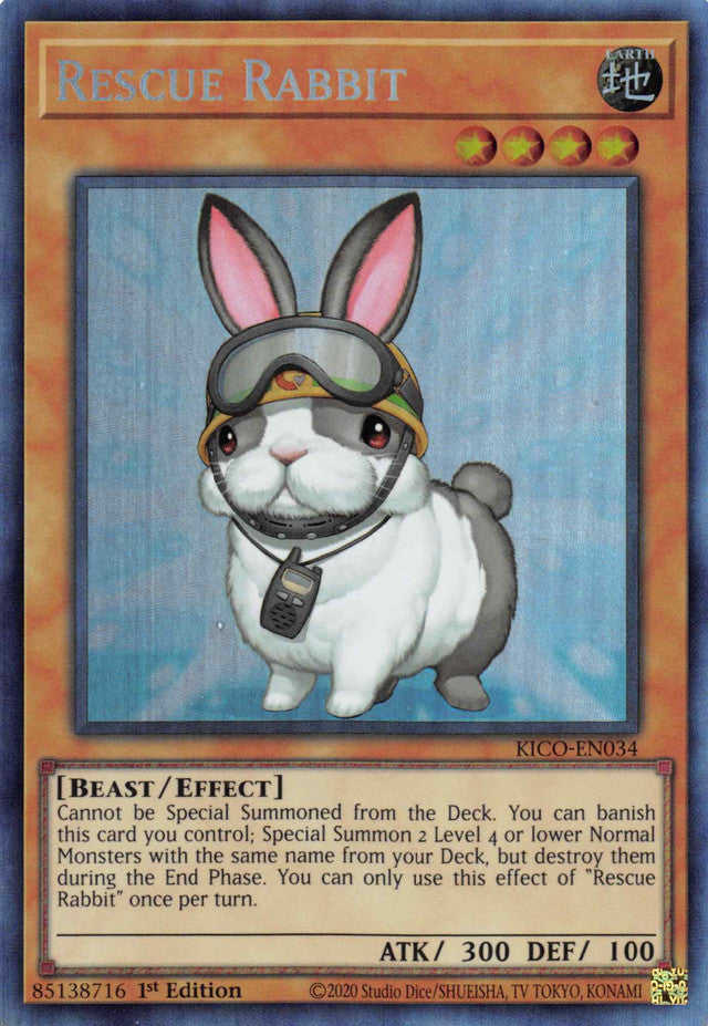 Rescue Rabbit (Collector's Rare) [KICO-EN034] Collector's Rare | Kessel Run Games Inc. 