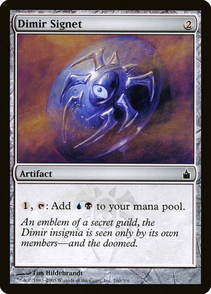 Dimir Signet [Ravnica: City of Guilds] | Kessel Run Games Inc. 