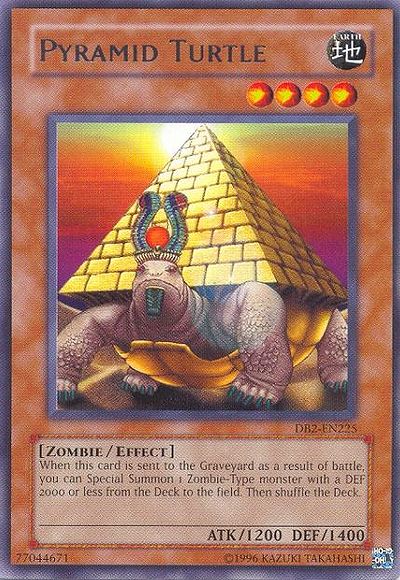 Pyramid Turtle [DB2-EN225] Rare | Kessel Run Games Inc. 