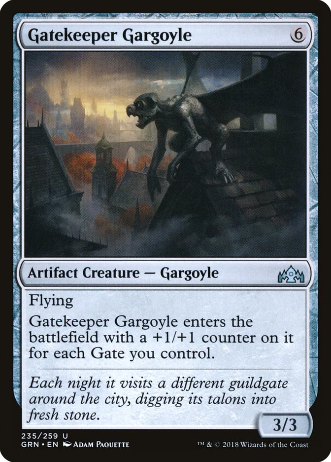 Gatekeeper Gargoyle [Guilds of Ravnica] | Kessel Run Games Inc. 