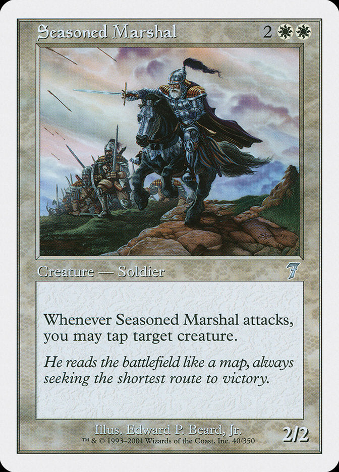 Seasoned Marshal [Seventh Edition] | Kessel Run Games Inc. 