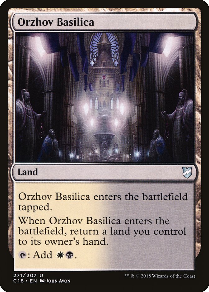 Orzhov Basilica [Commander 2018] | Kessel Run Games Inc. 