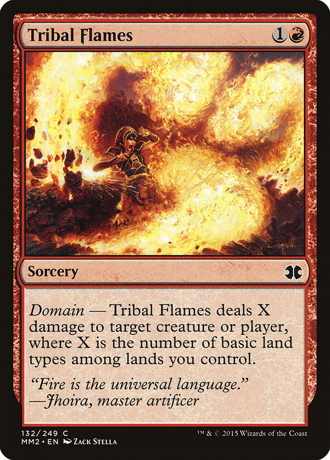Tribal Flames [Modern Masters 2015] | Kessel Run Games Inc. 