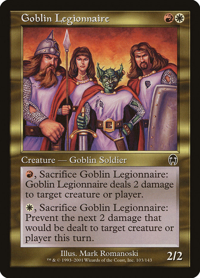 Goblin Legionnaire [Apocalypse] | Kessel Run Games Inc. 