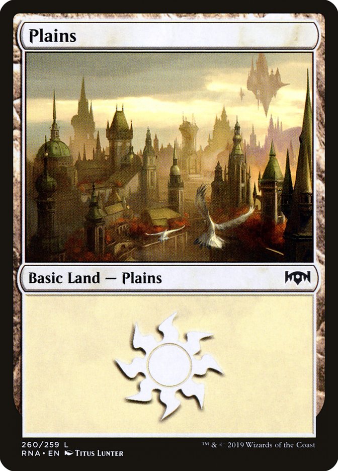 Plains (260) [Ravnica Allegiance] | Kessel Run Games Inc. 