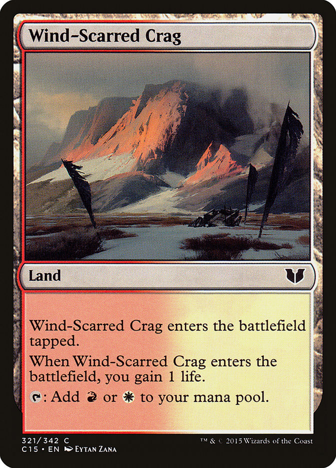 Wind-Scarred Crag [Commander 2015] | Kessel Run Games Inc. 