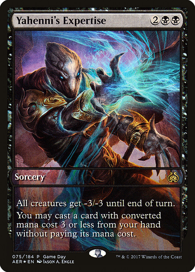 Yahenni's Expertise (Game Day) [Aether Revolt Promos] | Kessel Run Games Inc. 