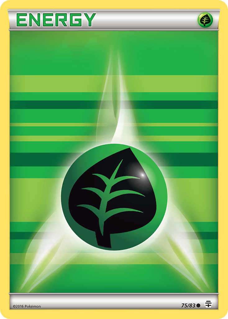 Grass Energy (75/83) [XY: Generations] | Kessel Run Games Inc. 