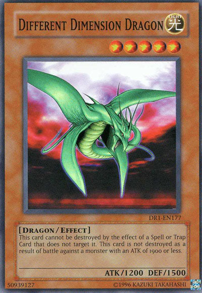 Different Dimension Dragon [DR1-EN177] Super Rare | Kessel Run Games Inc. 