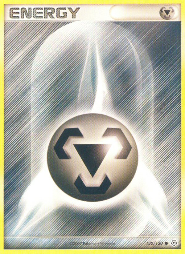 Metal Energy (130/130) [Diamond & Pearl: Base Set] | Kessel Run Games Inc. 