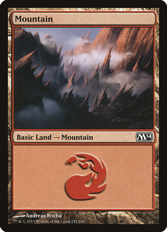Mountain (245) [Magic 2014] | Kessel Run Games Inc. 